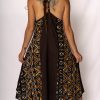 brown dress
