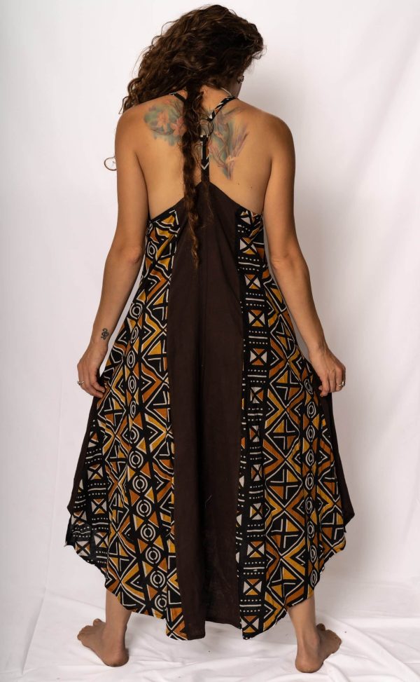 brown dress