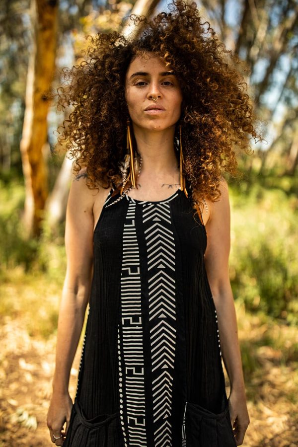 Black africa dress