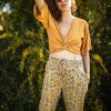 green and yellow pants